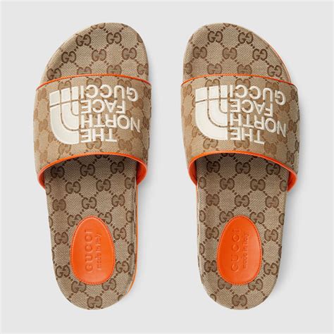 north face gucci slide|north face gucci full collection.